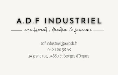 𝗔.𝗗.𝗙 𝗜𝗻𝗱𝘂𝘀𝘁𝗿𝗶𝗲𝗹, Fabricant de Meubles à Saint-Georges-d'Orques