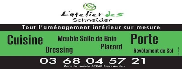 Menuiserie L'atelier des schneider, Fabricant de Meubles à Sarrewerden