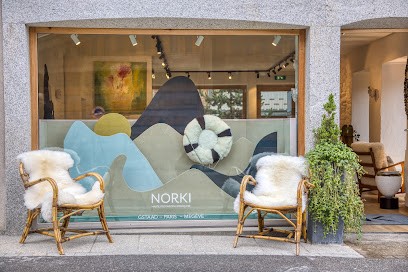 NORKI - MEGEVE - Decoration d'intérieur, tapis, mobilier, plaids et coussins, Magasin de Meubles et Décoration à Megève